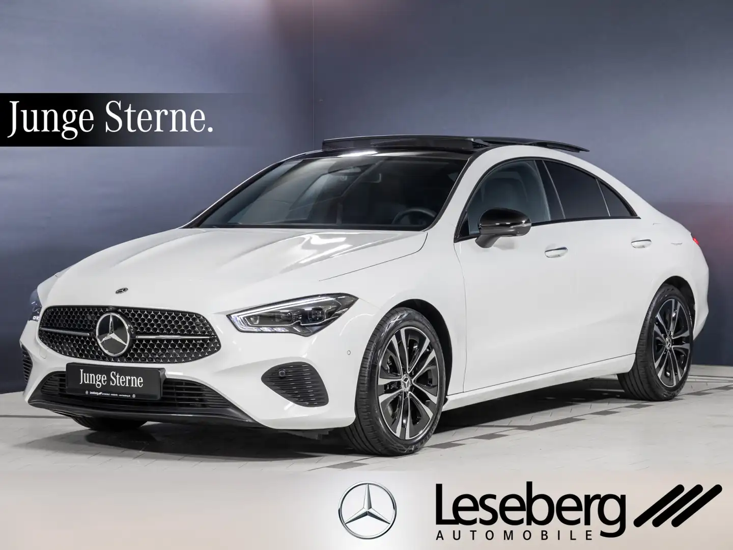 Mercedes-Benz CLA 200 CLA 200 Coupé Progressive Multibeam/Panorama/DAB Weiß - 1