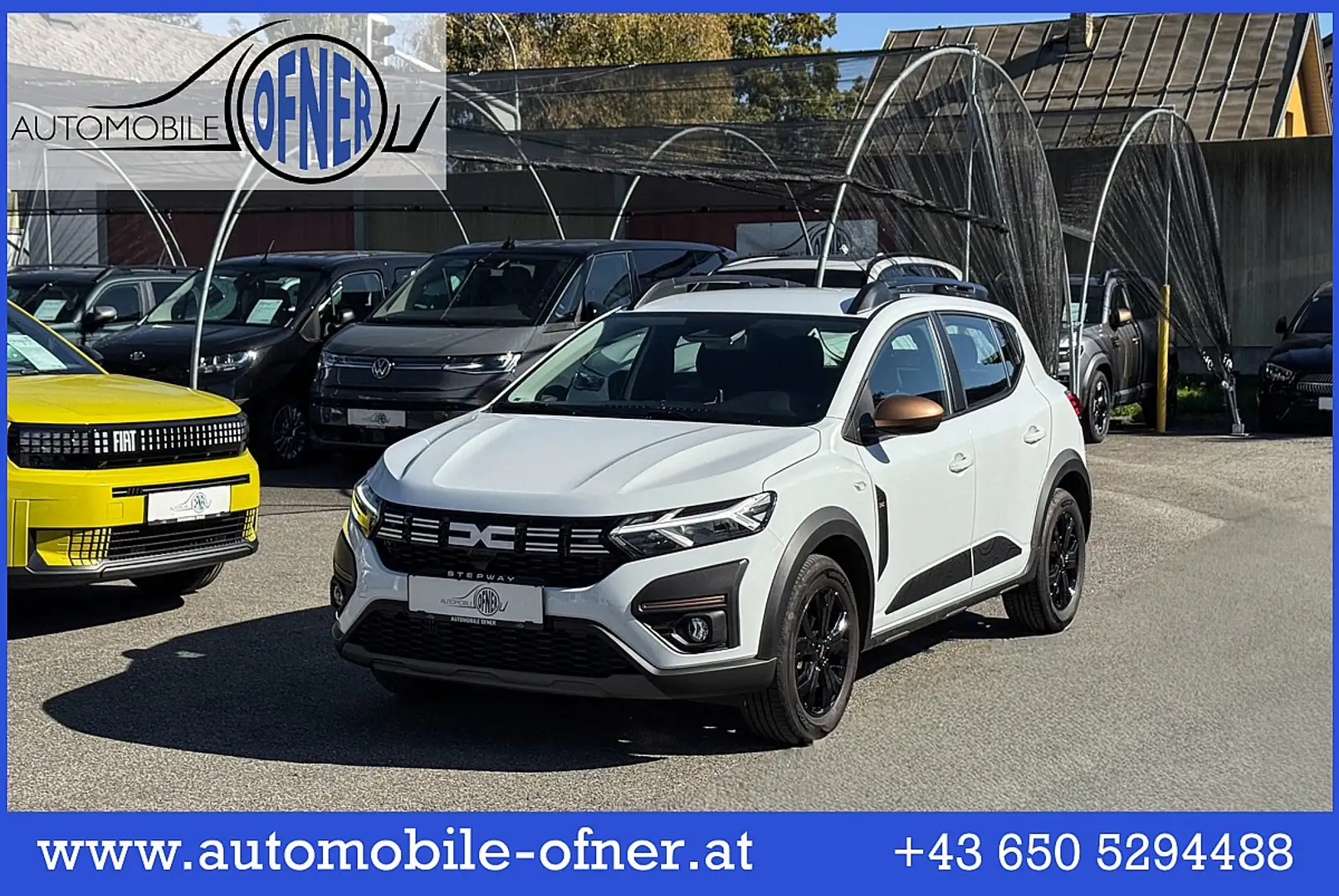 Dacia Sandero Stepway Extreme TCe90 LED PDC Kamera Sitzheizun... Weiß - 1