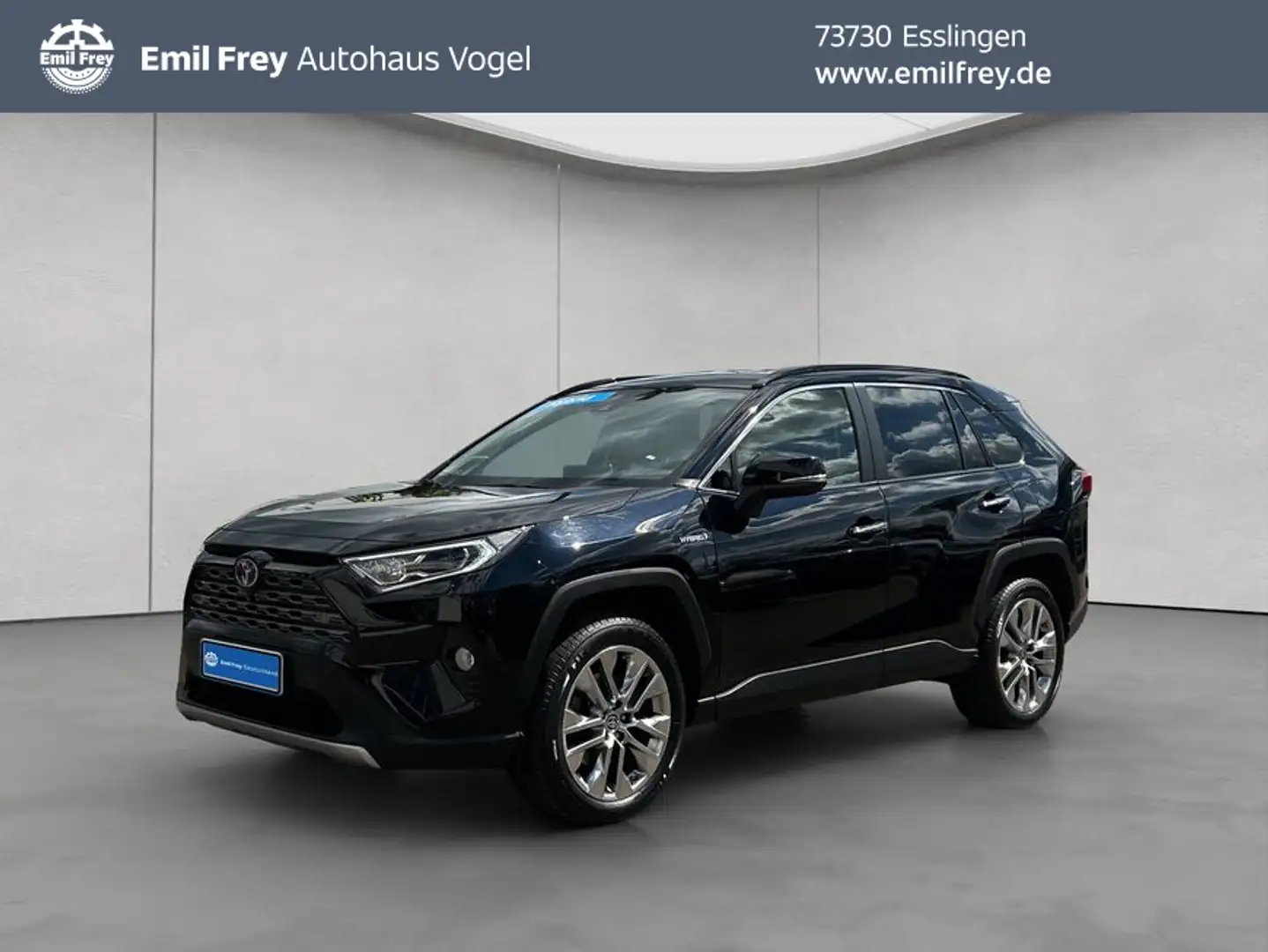 Toyota RAV 4 2.5 4x2 Hybrid Lounge Zwart - 1