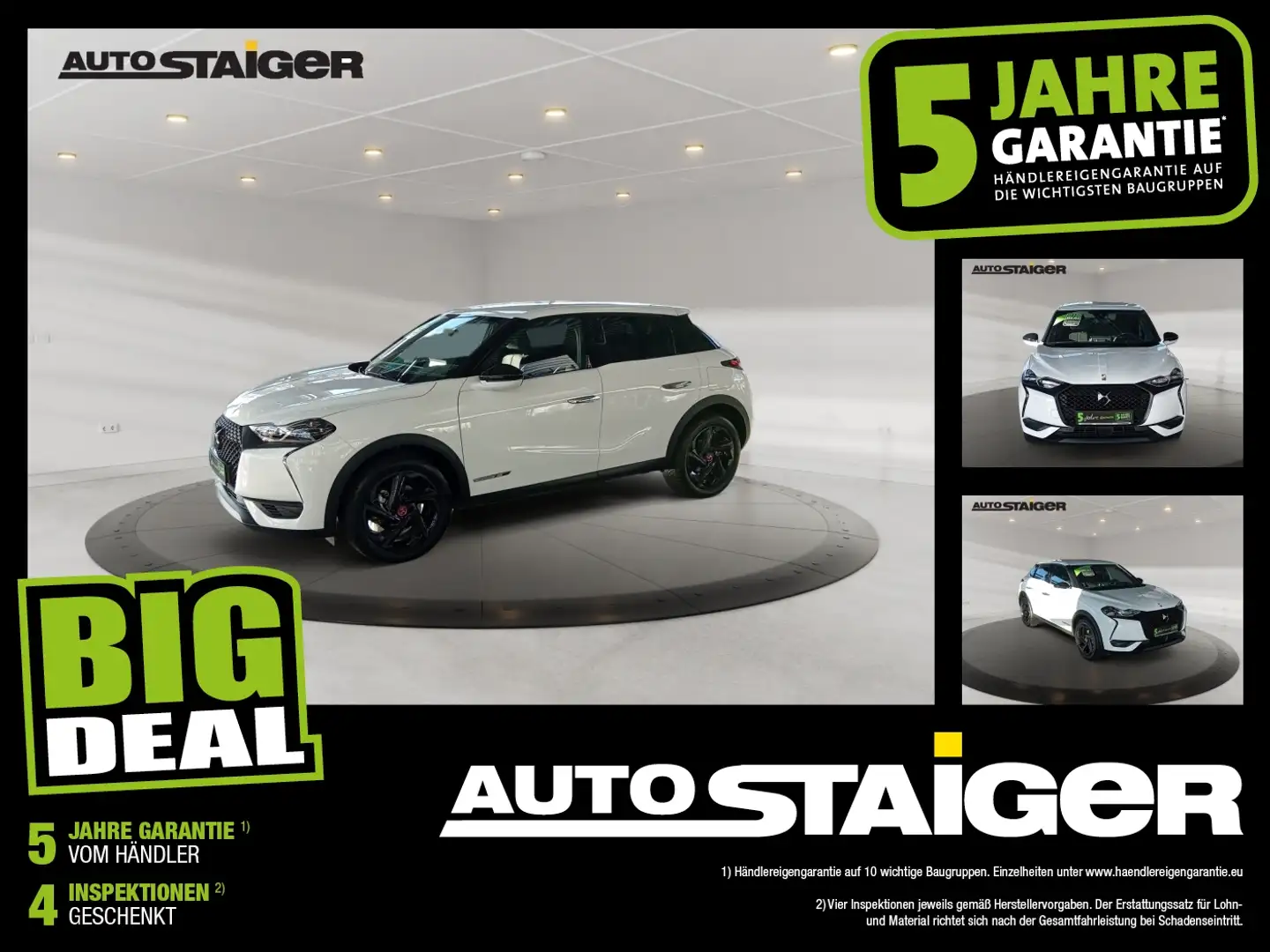 DS Automobiles DS 3 Crossback DS3 Crossback E-Tense Performance Line + Weiß - 1