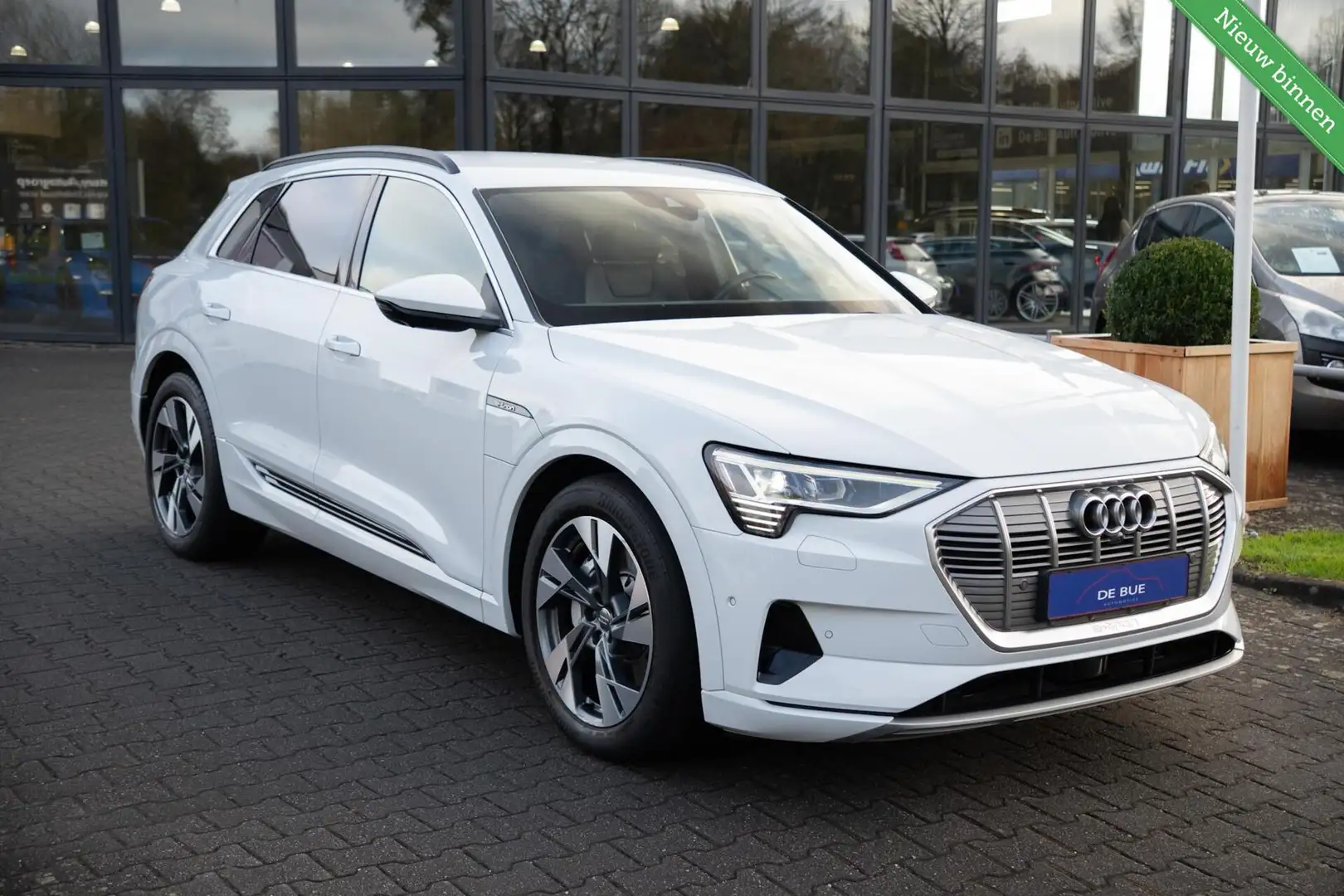Audi e-tron 55 Quattro 95 kWh|Advanced S-Line|1ste Eig|Trekhaa Weiß - 2