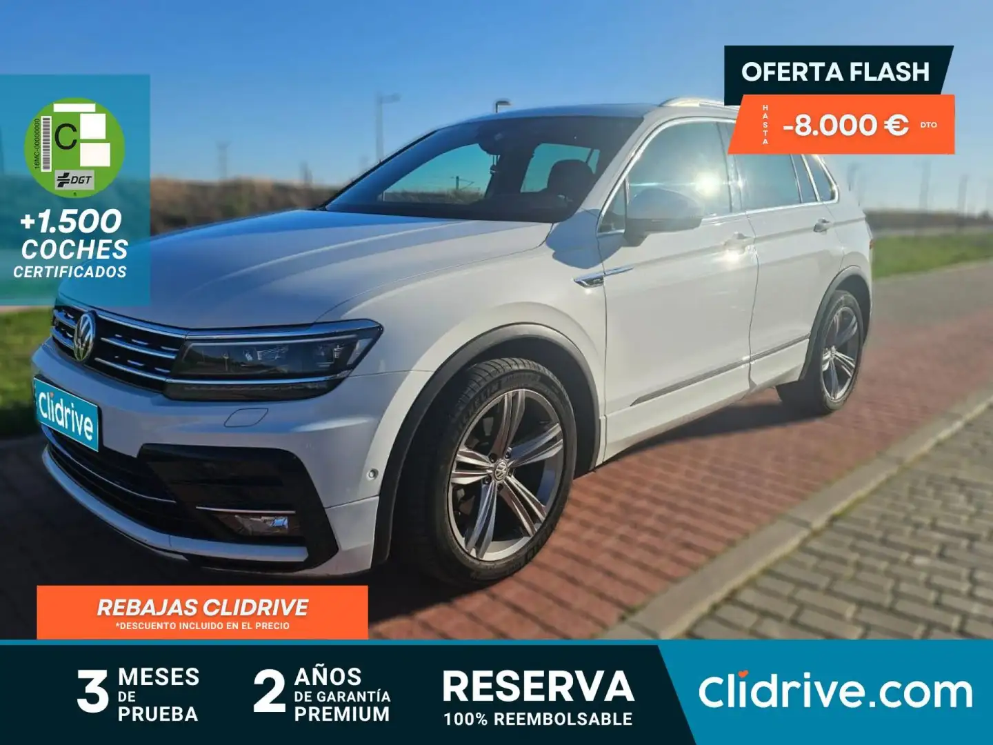 Volkswagen Tiguan 2.0TDI Sport 4Motion DSG 110kW Blanco - 1