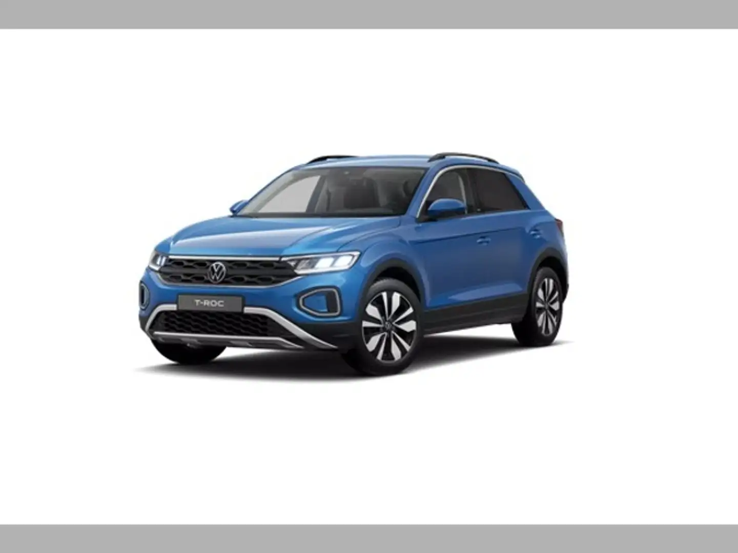 Volkswagen T-Roc MOVE 1.5 TSI LED Navi App-Connect AHK Azul - 2