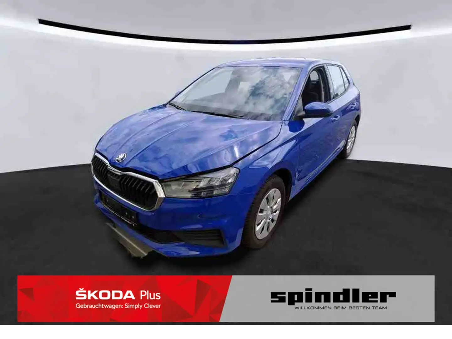 Skoda Fabia Active 1.0MPI / Bluetooth, Klima, LED, DAB Blau - 1