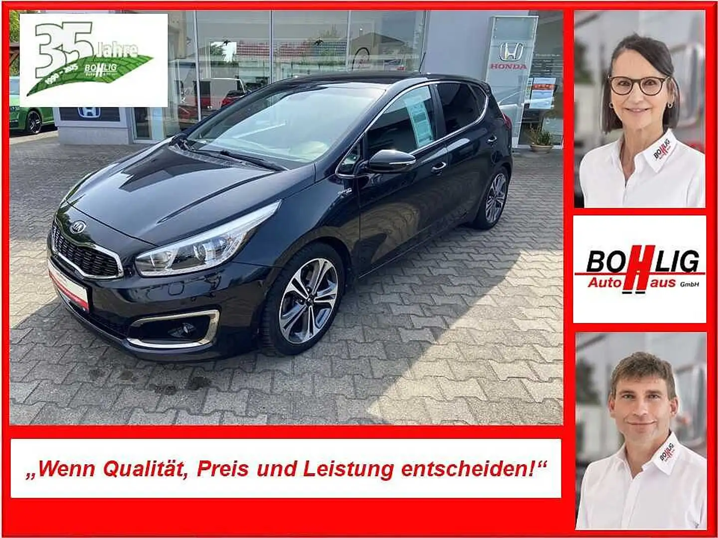 Kia Ceed / cee'd 1.6 GDI DCT Platinum Edition Automatik Fekete - 1