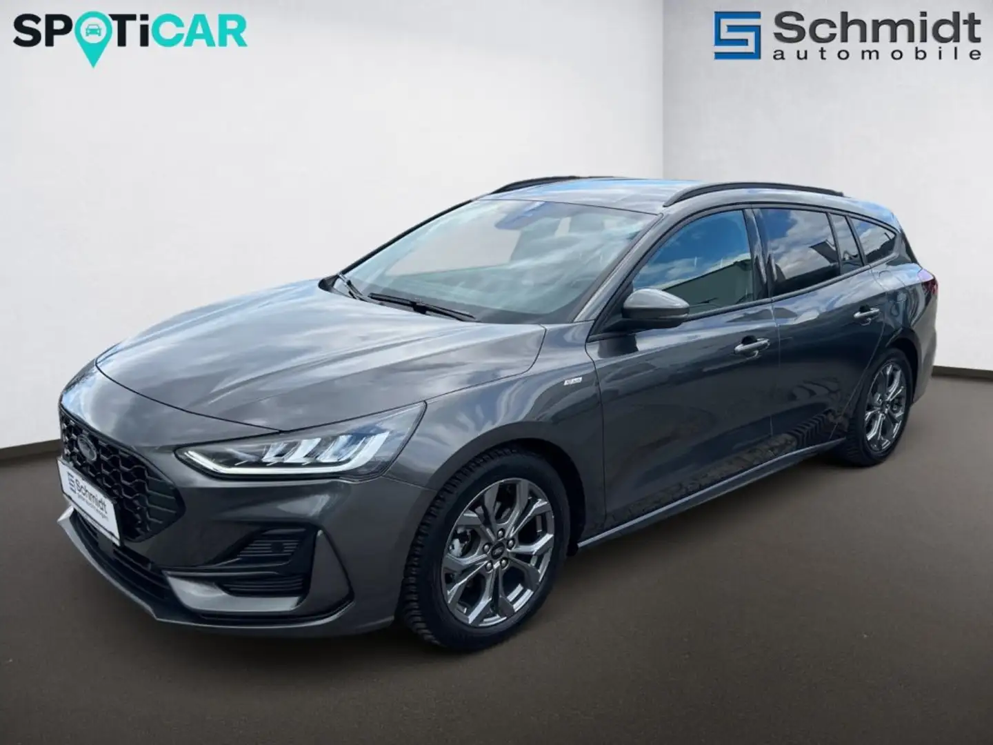 Ford Focus ST-Line Tra. 1,0 EBoost 125PS MHEV M6 F Grau - 2