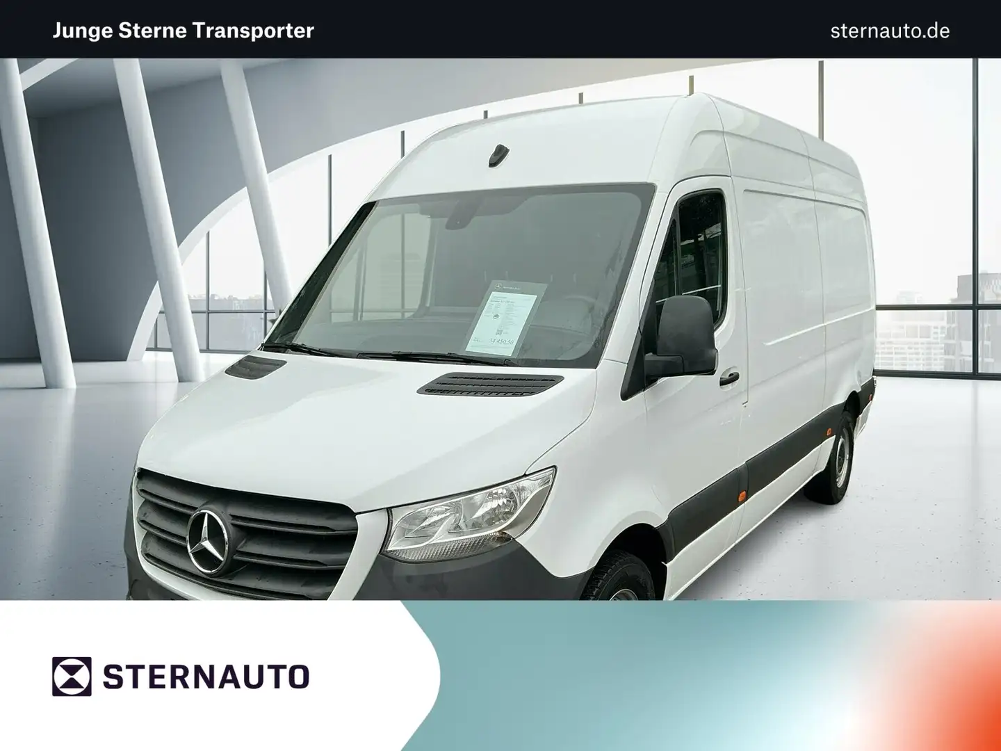 Mercedes-Benz Sprinter Sprinter 317 HD Autom/Navi/Klima/Sitzhzg/Kamera Weiß - 1