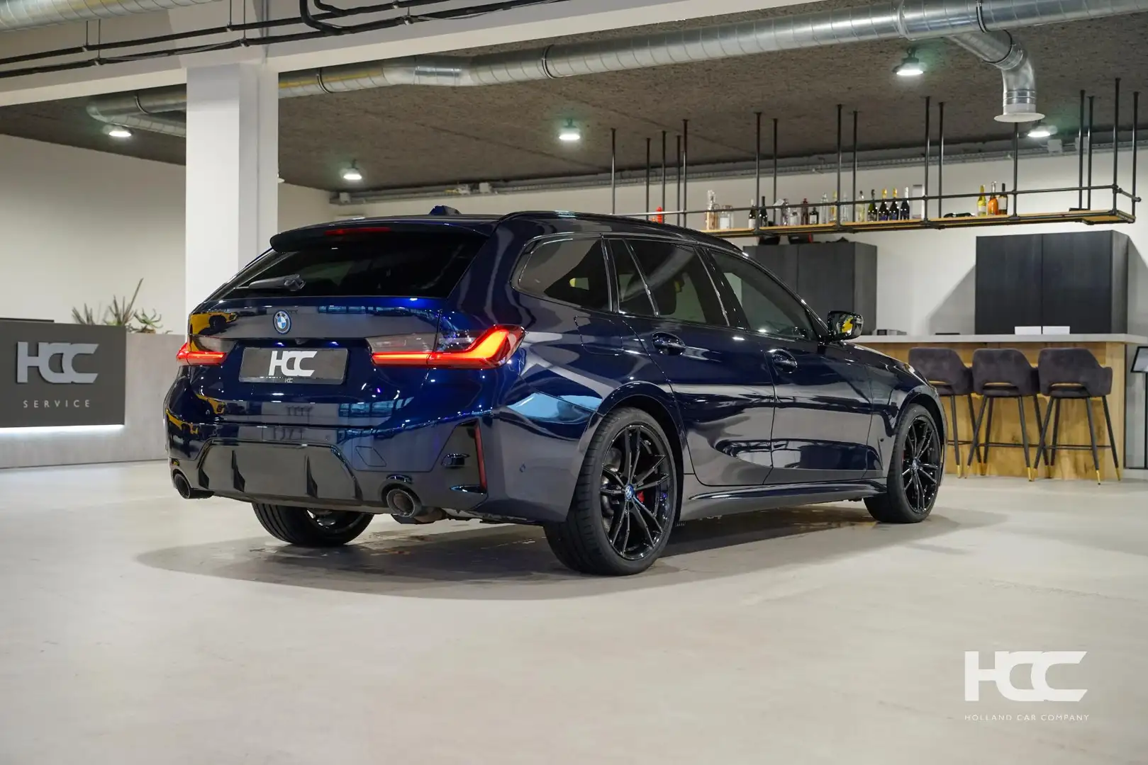BMW 330 e Facelift | M Sport Pro | Pano | Leder | Indiv. | Azul - 2