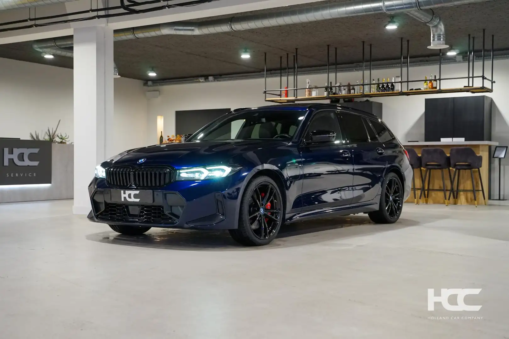 BMW 330 e Facelift | M Sport Pro | Pano | Leder | Indiv. | Azul - 1