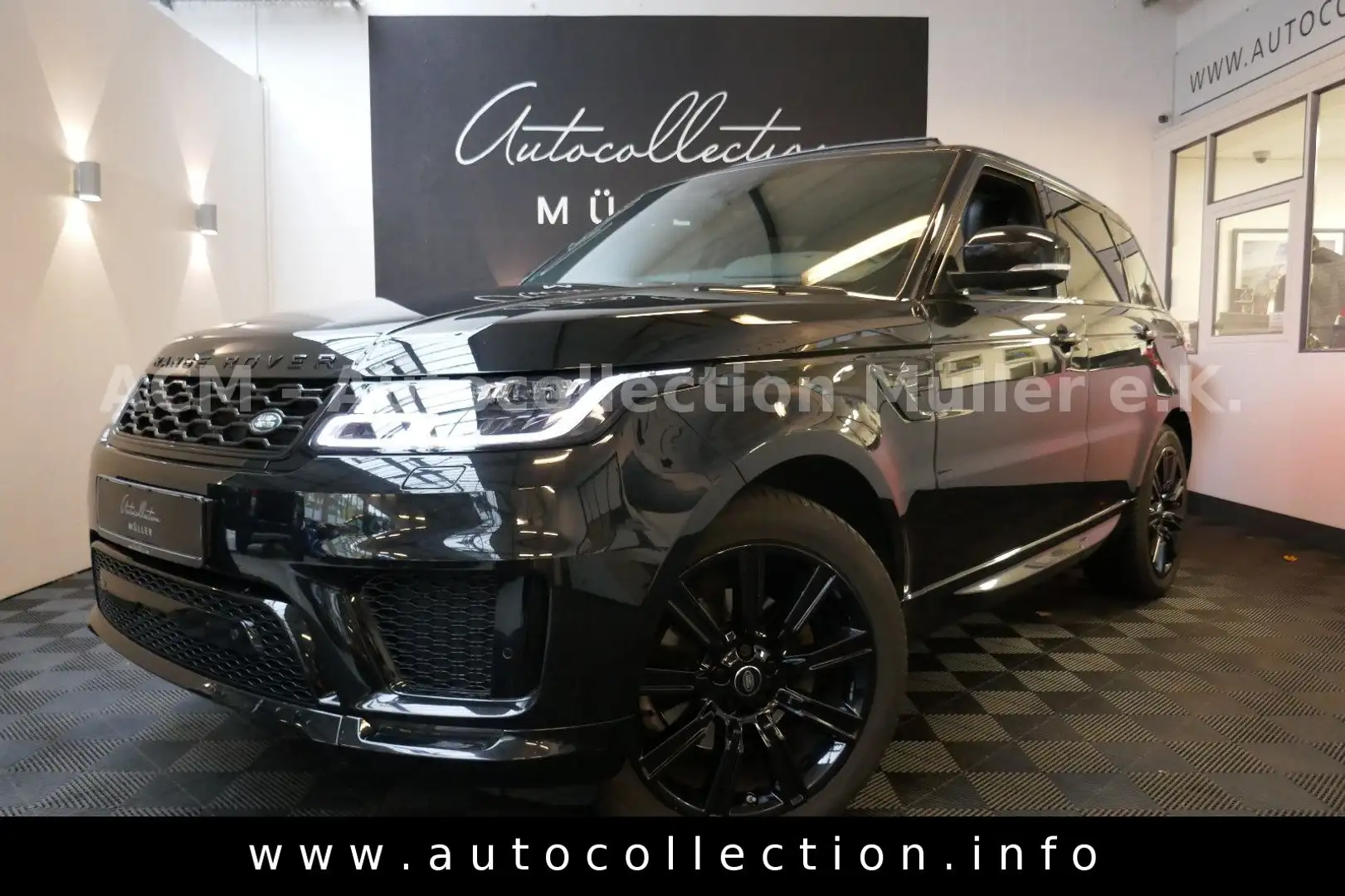 Land Rover Range Rover Sport Dynamic*Pano*AHK*Luft*Virtuell Noir - 1