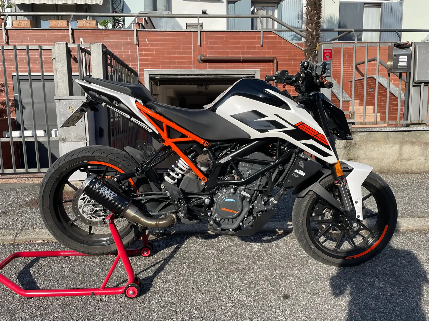 KTM 125 Duke ABS Bianco - 1