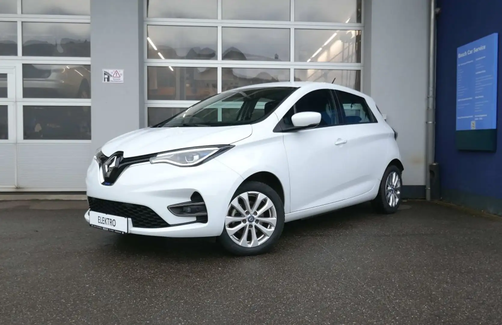 Renault ZOE (Mietbatterie) 52 KW EXPERIENCE LED NAVI KAMERA Blanc - 1