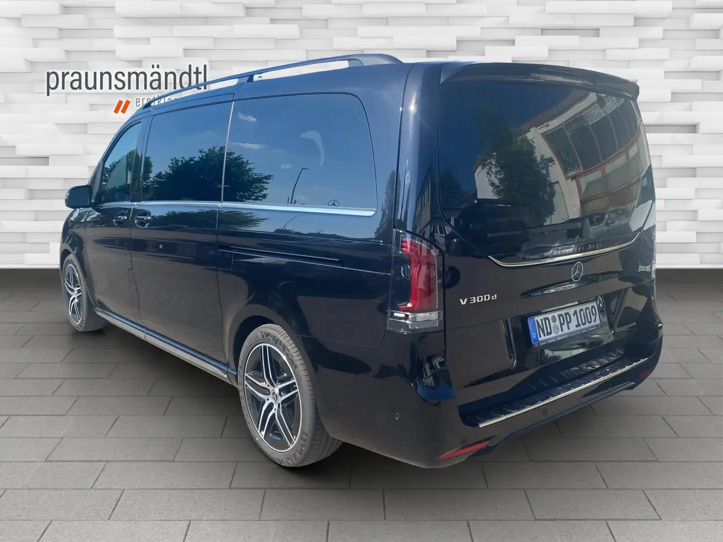 Mercedes-Benz V 300 d AVANTGARDE Lang Standh. 360 AMG elk. Tür Schwarz - 2