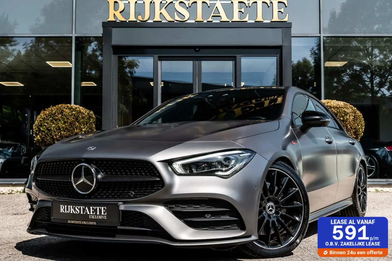 Mercedes-Benz CLA 250 4MATIC AMG|TREKHAAK|PANO|360°|MEMORY Grigio - 1