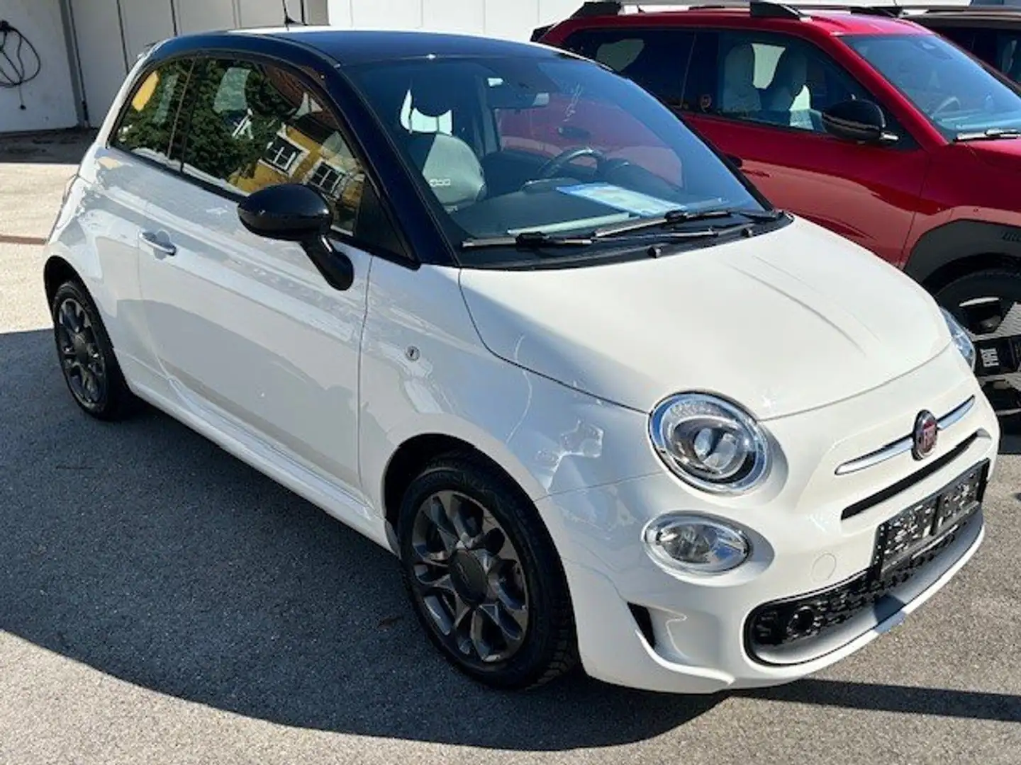 Fiat 500 Google Weiß - 1