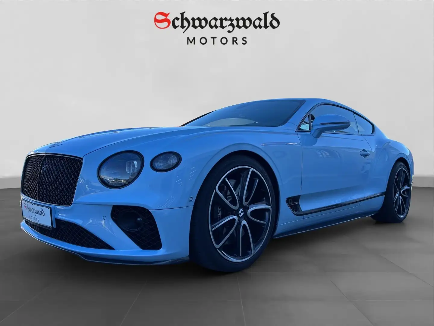 Bentley Continental GT Mulliner W12 Black Carbon Pakage Bleu - 1