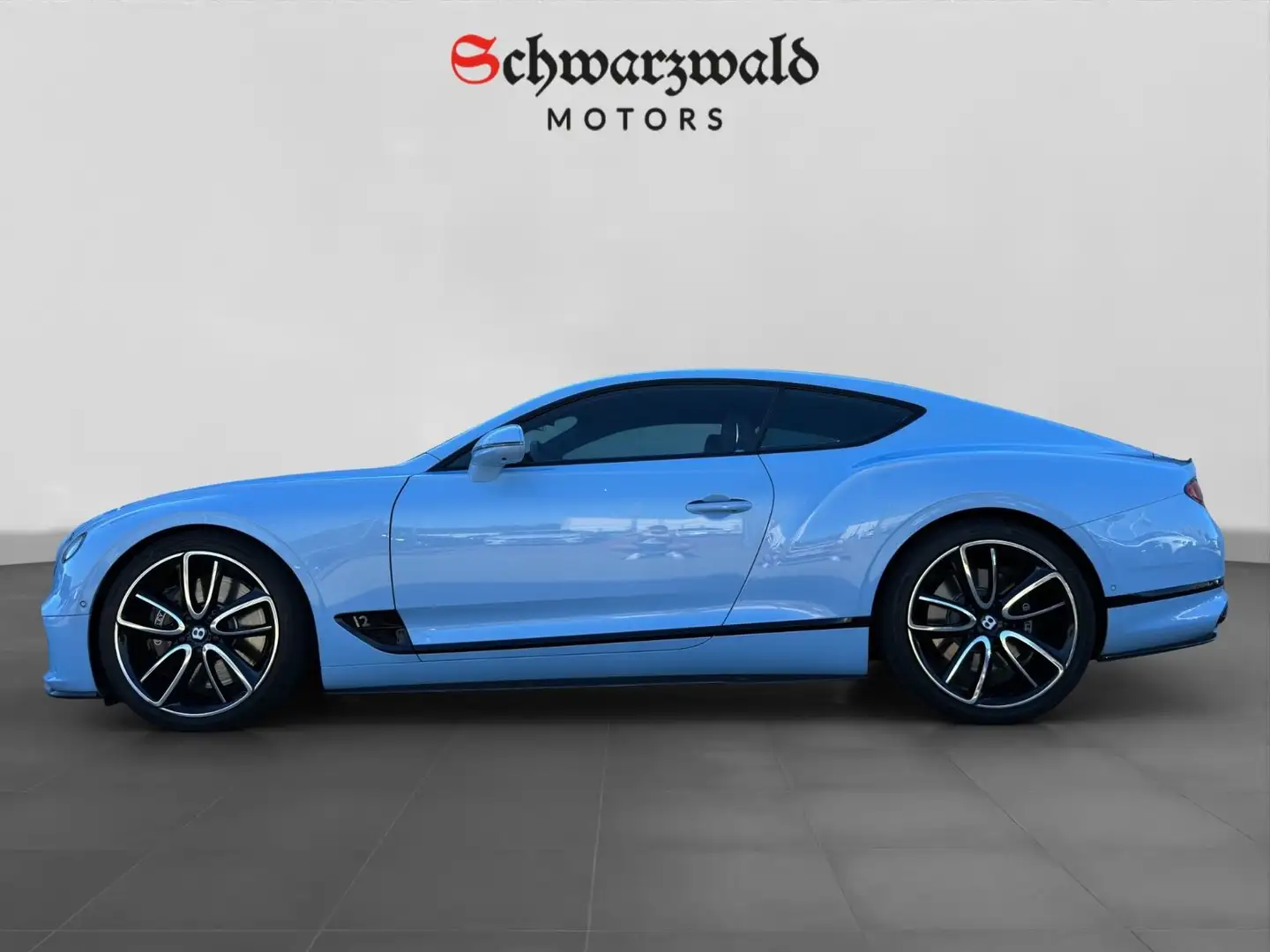 Bentley Continental GT Mulliner W12 Black Carbon Pakage Bleu - 2