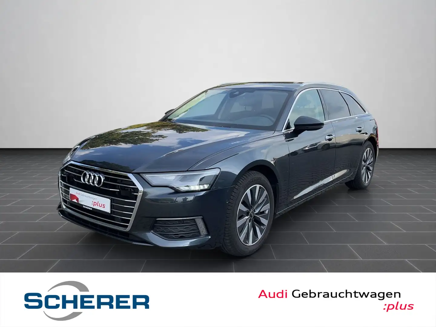 Audi A6 40 TDI design S tronic NAVI AHK ACC KAM Grau - 1