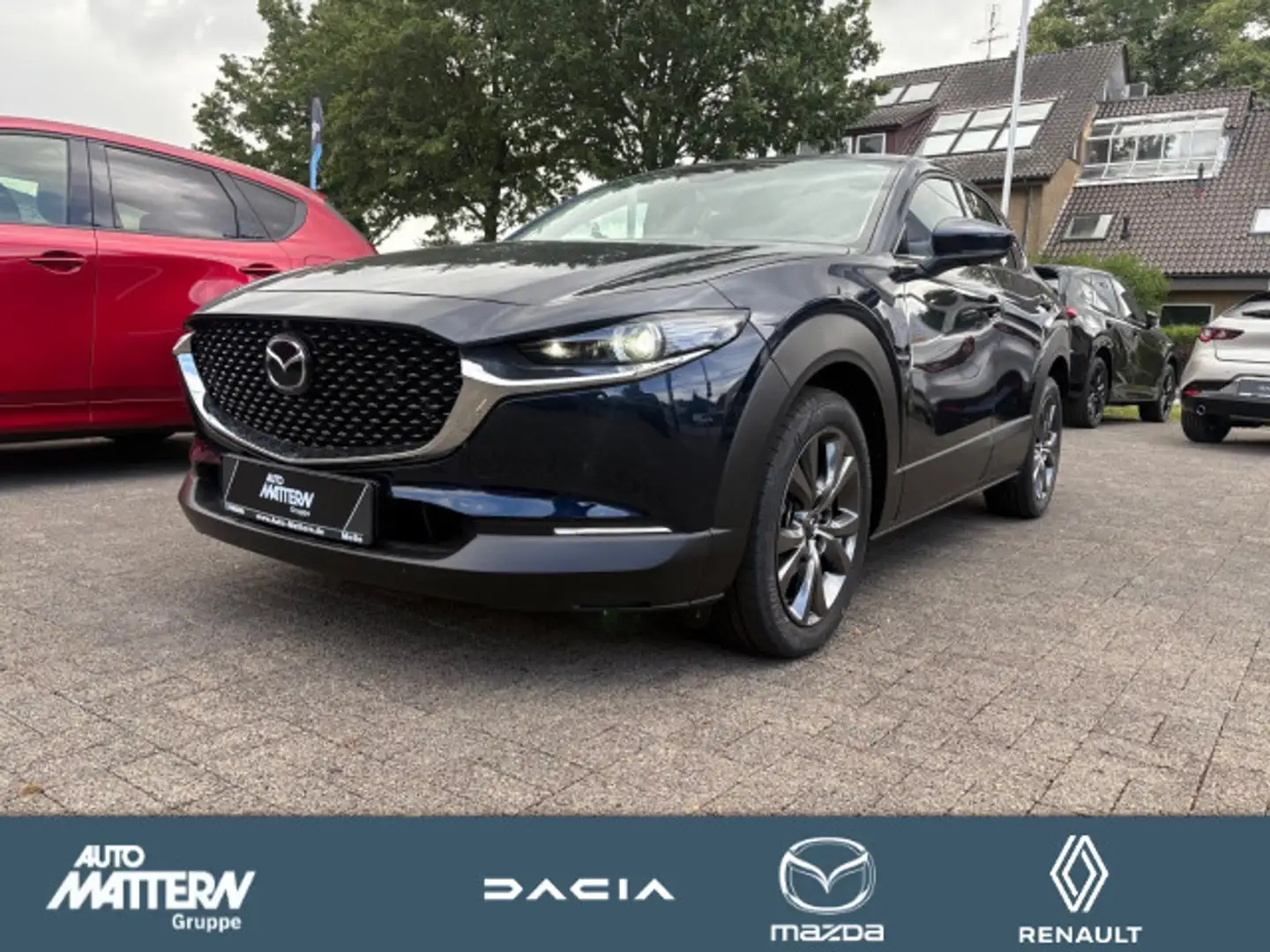 Mazda CX-30 2025 e-SKYACTIV X 186ps 6AT FWD Exclusive- Blauw - 1