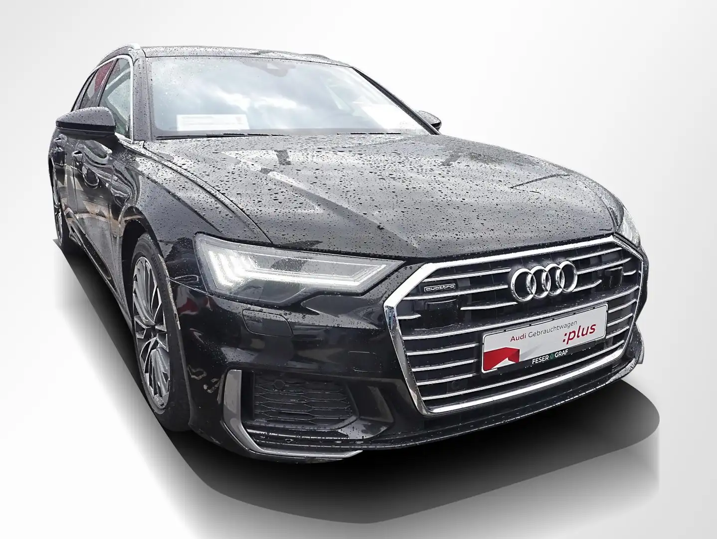 Audi A6 Avant 50 TFSI e qu. 2x S line B&O Matrix Pano Schwarz - 2