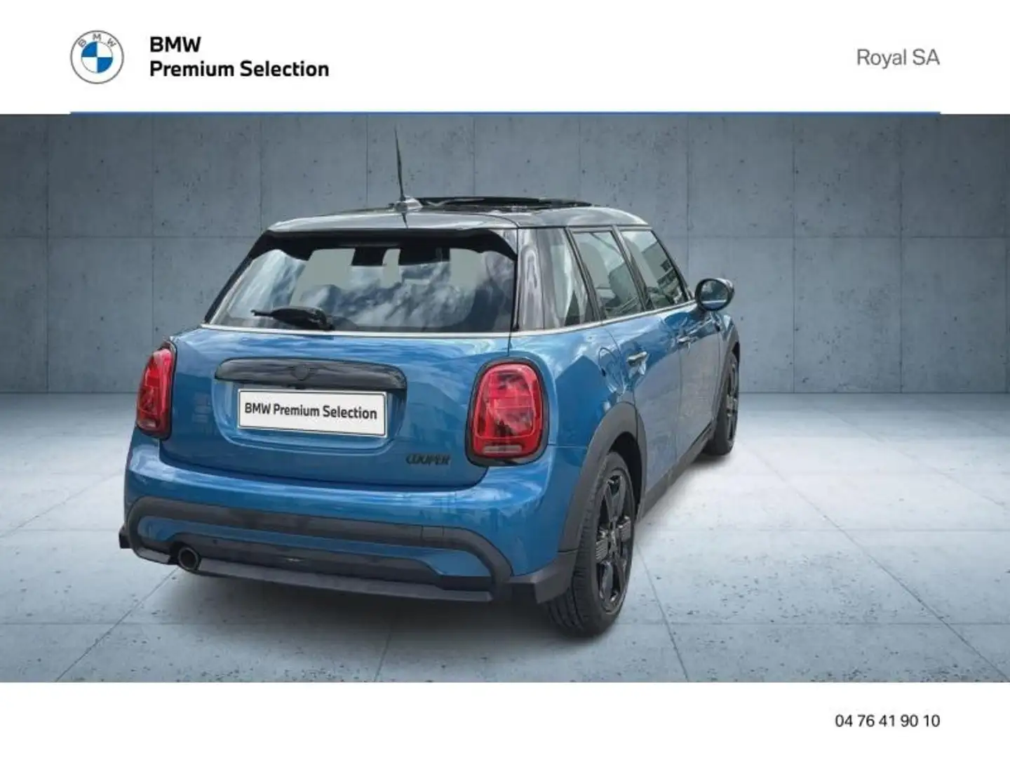 MINI Cooper E Cooper 136ch Edition Camden BVA7 Bleu - 2
