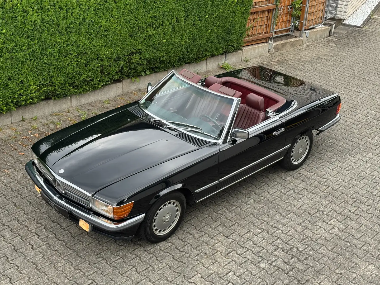 Mercedes-Benz 560 SL Roadster Czarny - 2