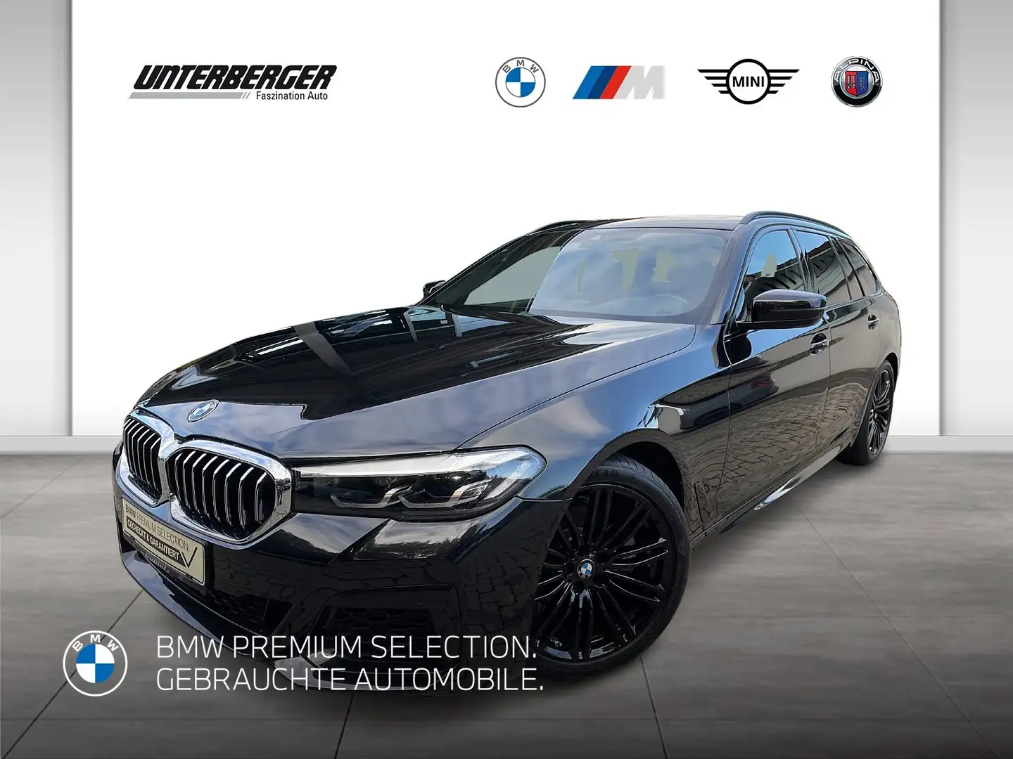 BMW 520 d Touring M Sportpaket-Panorasmadach-Driving Assis Schwarz - 1