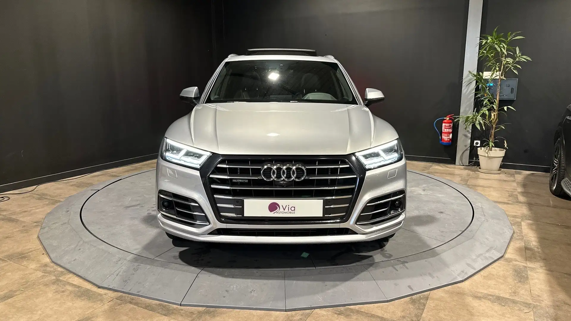 Audi Q5 AUDI Q5 55 TFSI e 367 S tronic 7 Quattro S line Grau - 2
