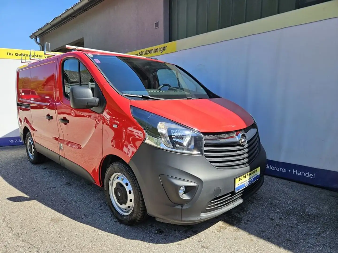 Opel Vivaro Kasten L1H1 2,7t Klima PDC Standheizung Rouge - 2