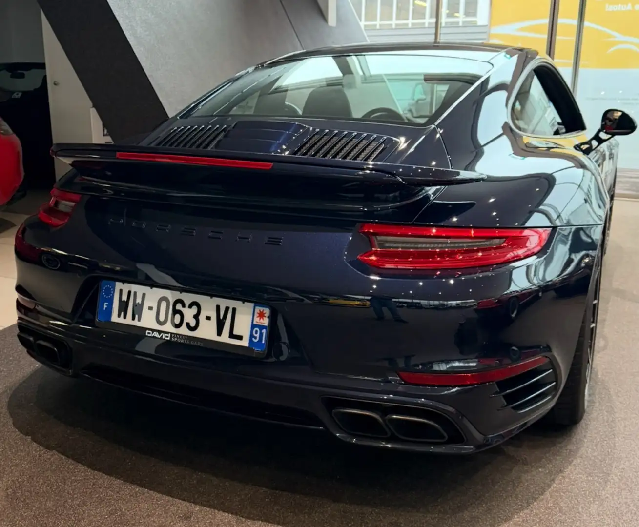 Porsche 991 991.2 turbo s Bleu - 2