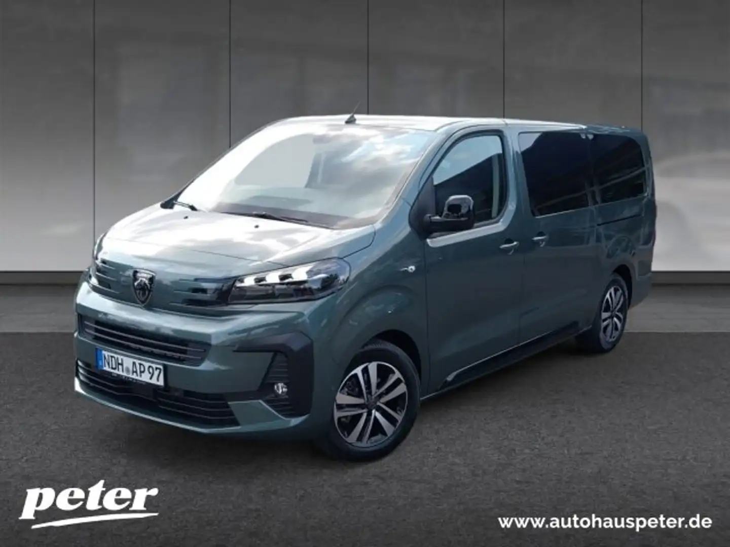 Peugeot Traveller Traveller Active BHDi 180 L3 +Kamera+Navi+AHK+ Grün - 1