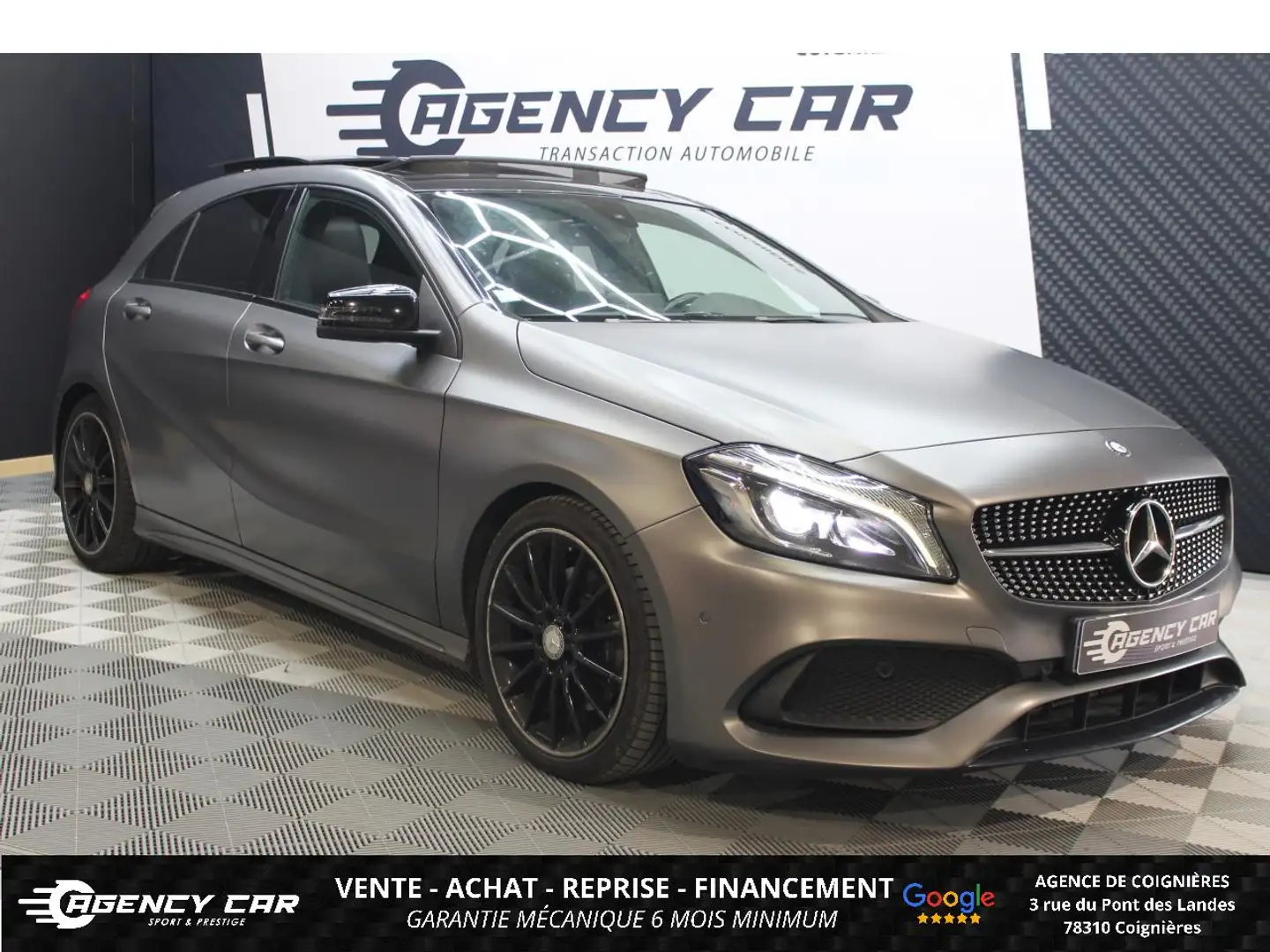 Mercedes-Benz A 220 A 220 d - BV 7G-DCT Fascination pack AMG Gris - 1