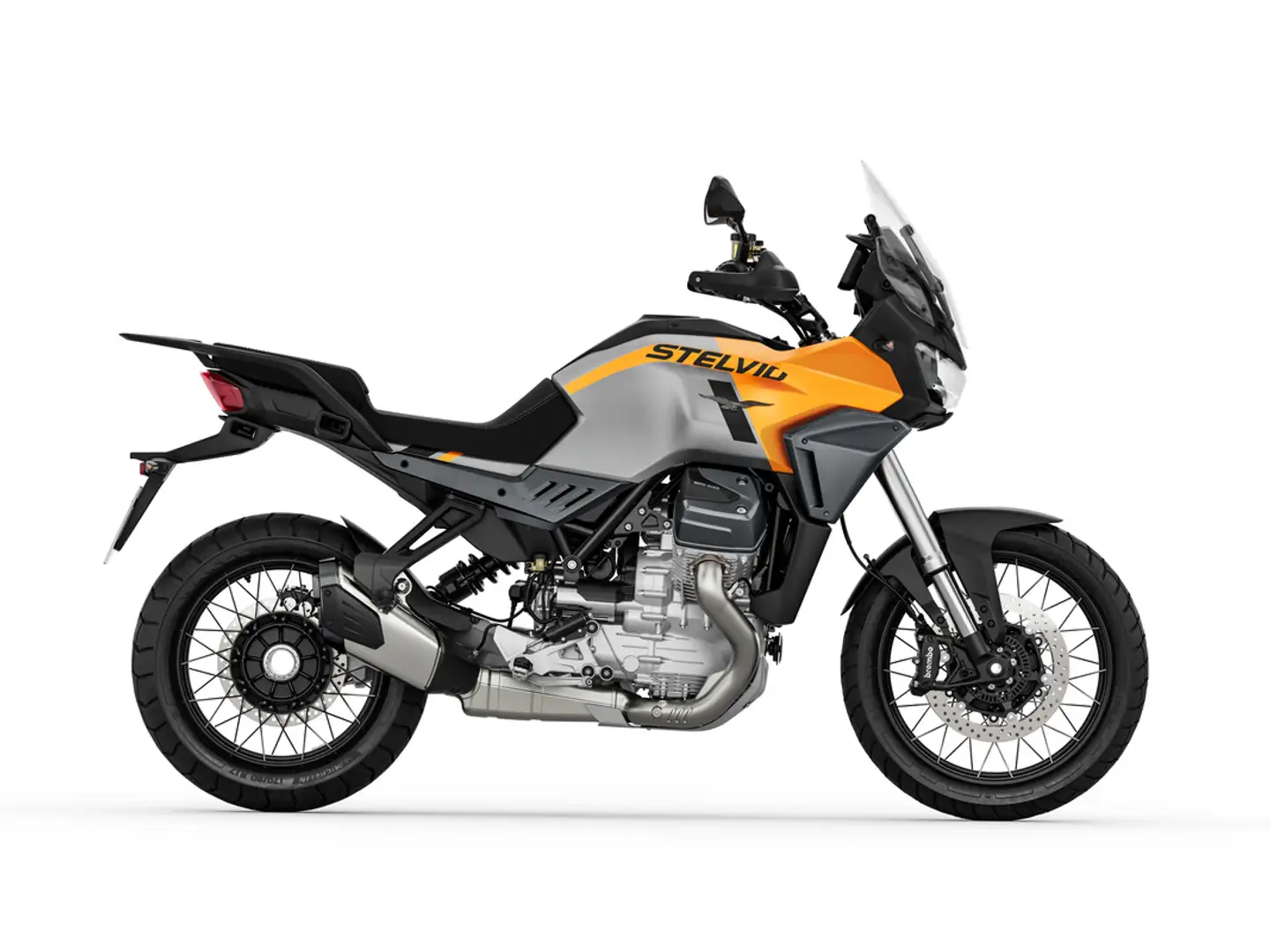 Moto Guzzi STELVIO E5+ YELLOW SAVANA PFF Jaune - 1