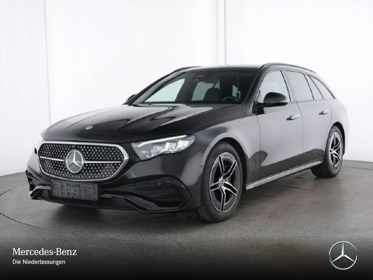 Mercedes-Benz E 220 d T AMG Distr. LED AHK Night Kamera PTS 9G Noir - 2