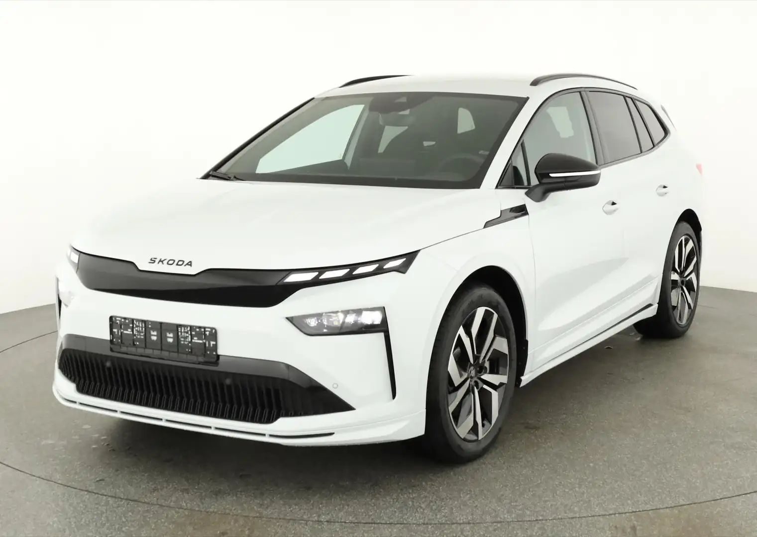 Skoda Enyaq 85x Sportline, AHK, Navi, Matrix, Side, Winter, 20 Blanc - 2