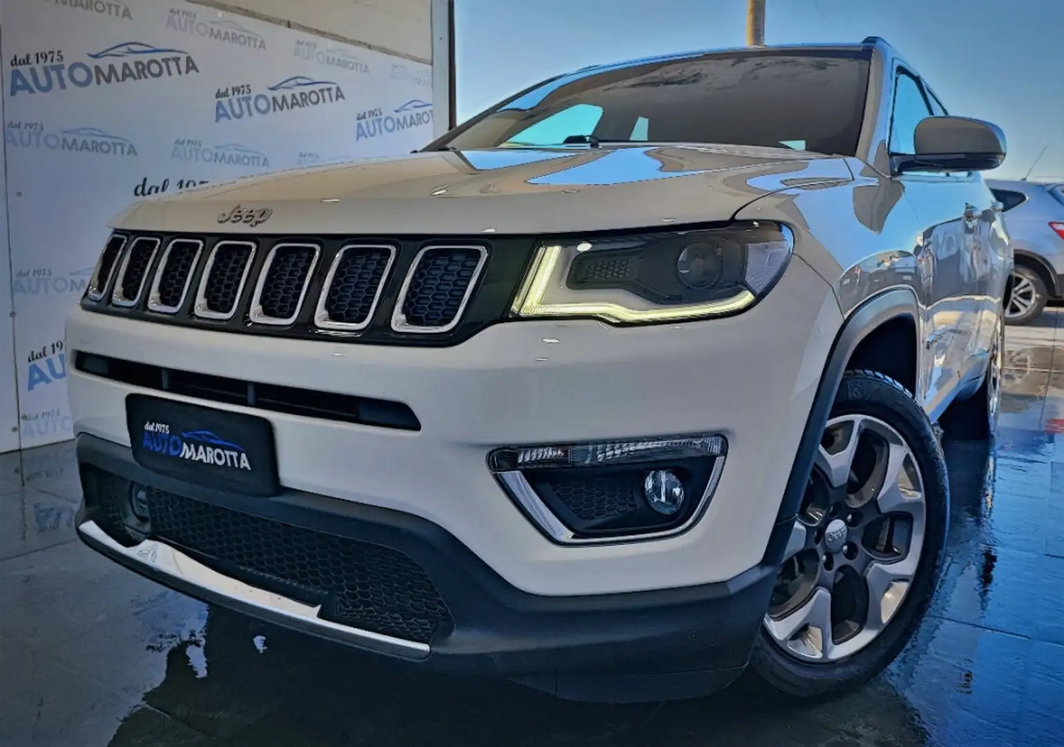 Jeep Compass 1.4 m-air Limited 2wd 140cv my19 Blanc - 2