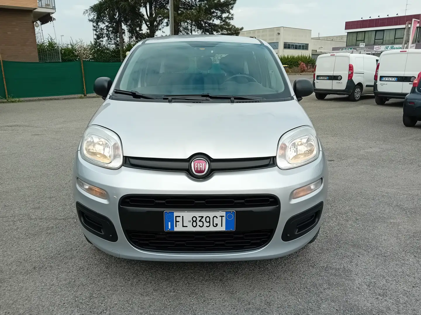 Fiat Panda Panda 0.9 t.air t. natural power Easy 80cv Argent - 1