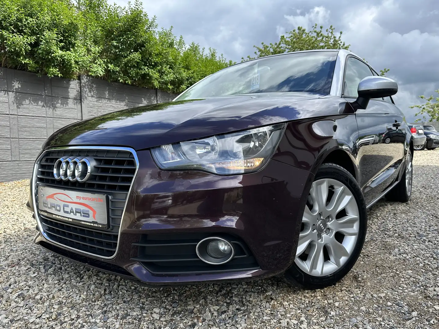 Audi A1 1.6 TDi Ambition ABON EDITION 3P CUIR/PDC/ Paars - 1