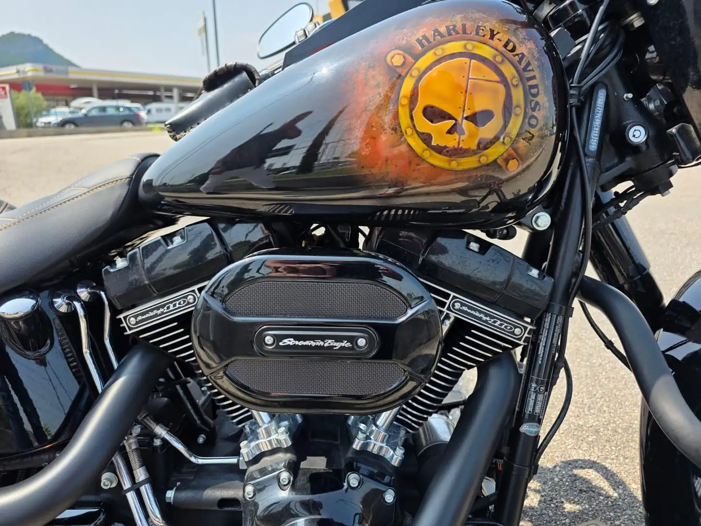 Harley-Davidson Fat Boy FLSTFSE Screamin Eagle Nero - 2