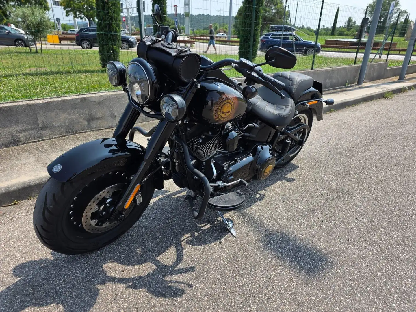 Harley-Davidson Fat Boy FLSTFSE Screamin Eagle Nero - 1