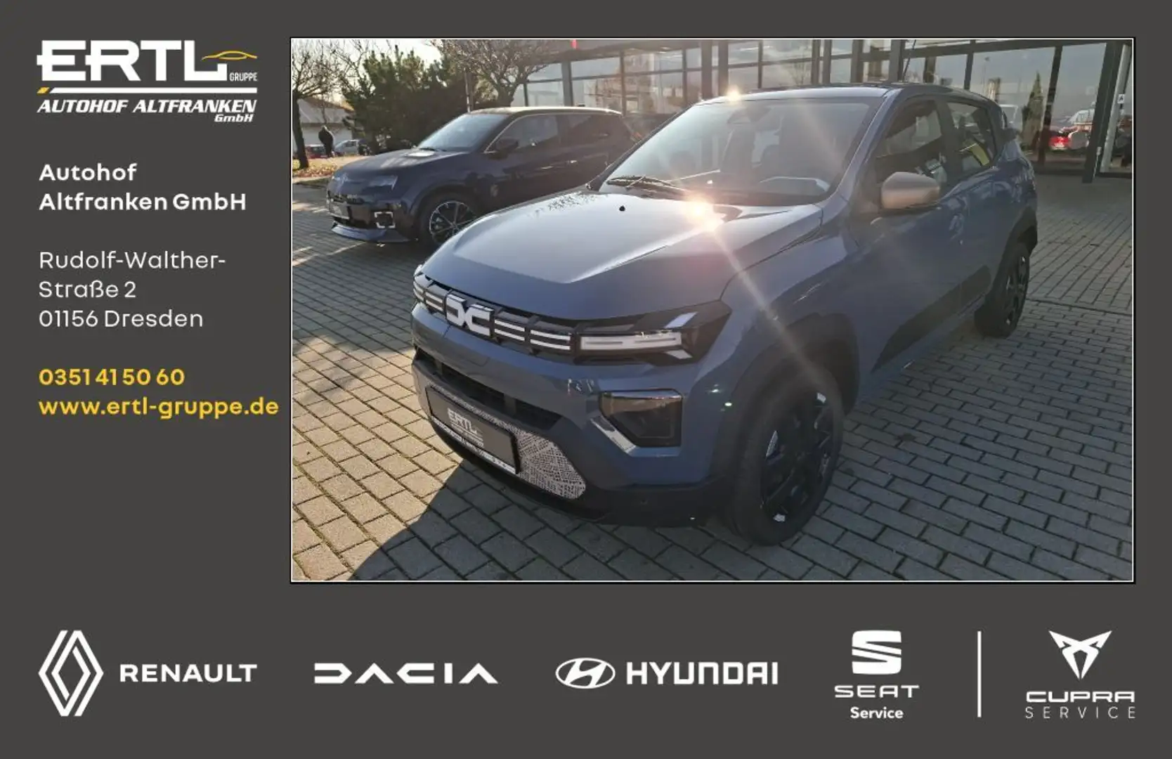 Dacia Spring Electric 65 Extreme Blau - 1