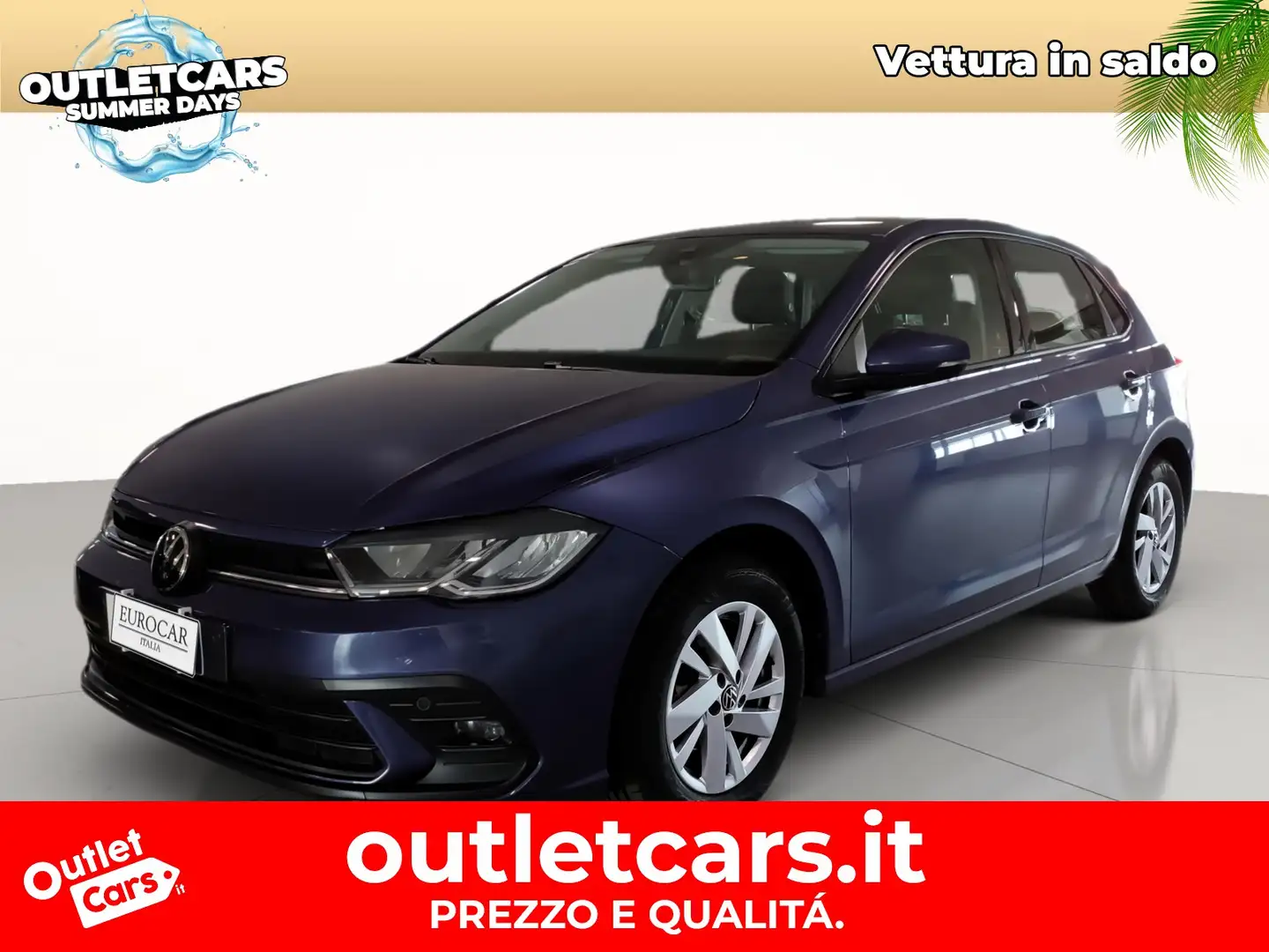 Volkswagen Polo 1.0 tsi life 95cv Lilla - 1
