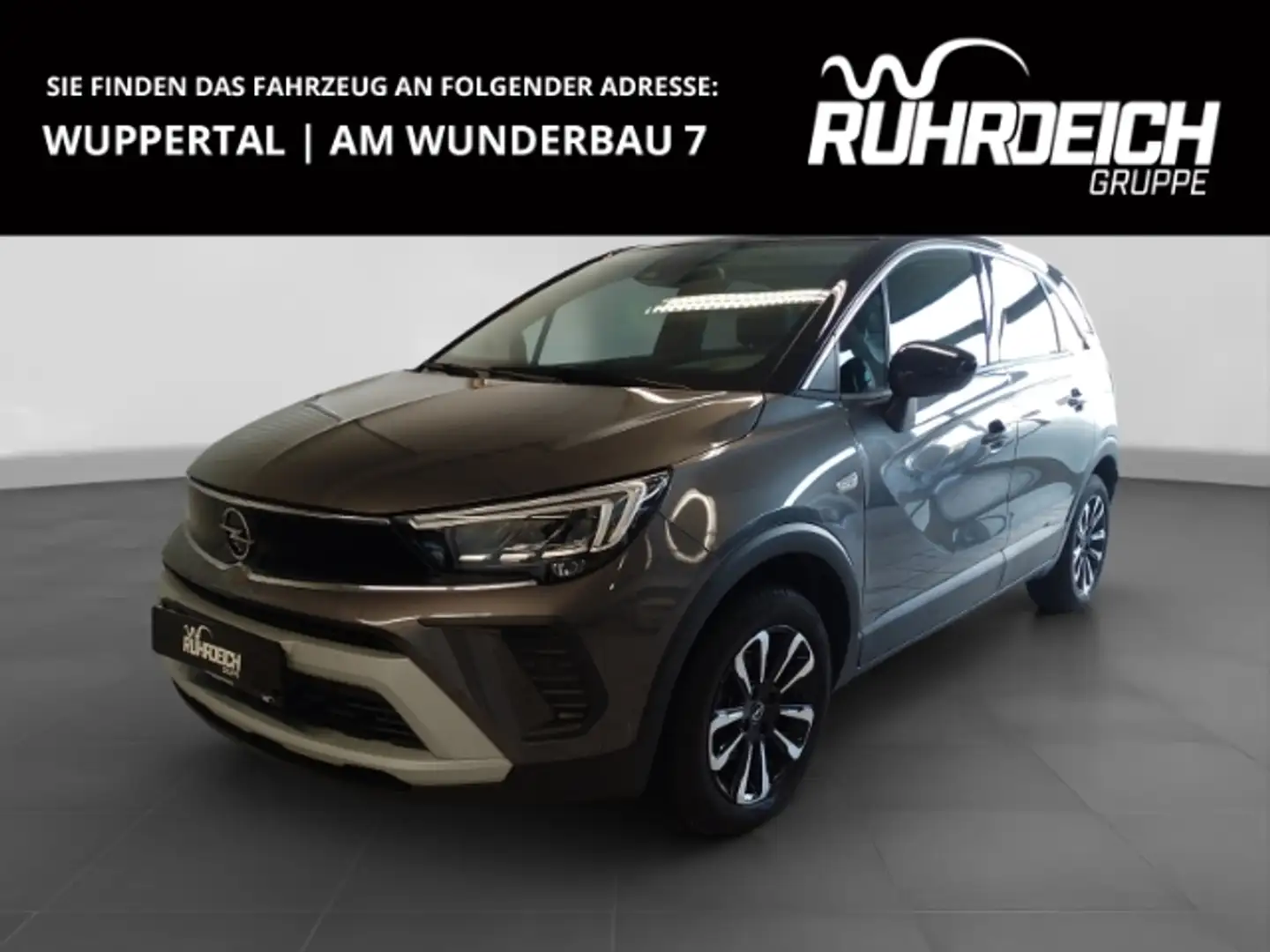 Opel Crossland Elegance 1.2 Navi LED Apple CarPlay Android Auto M Grijs - 1