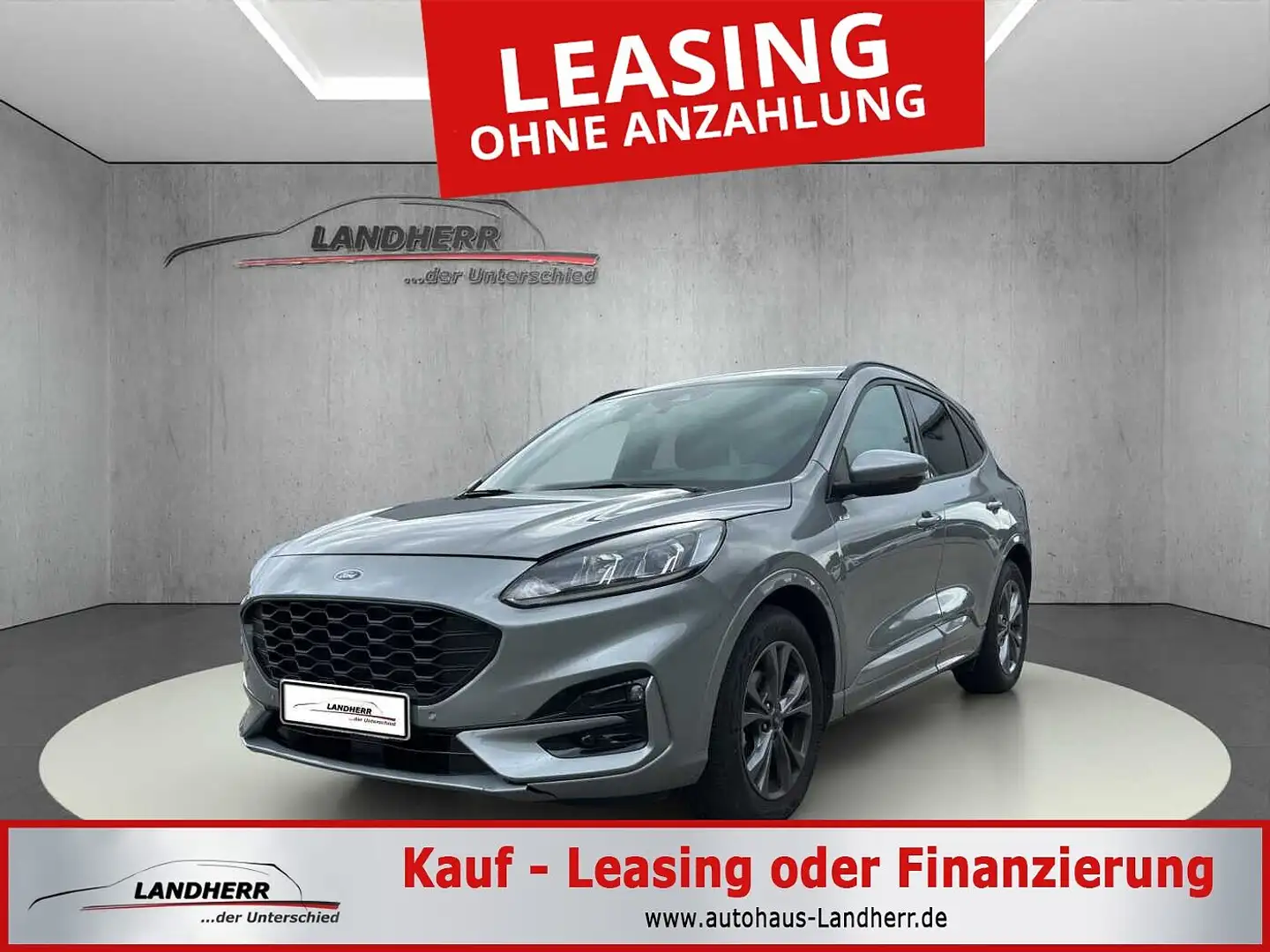 Ford Kuga 2.0 ST Line//Rückfahrkamera/Tempomat Silber - 1
