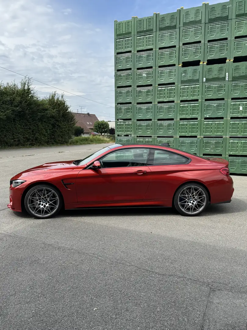 BMW M4 m packet competition Оранжевий - 2