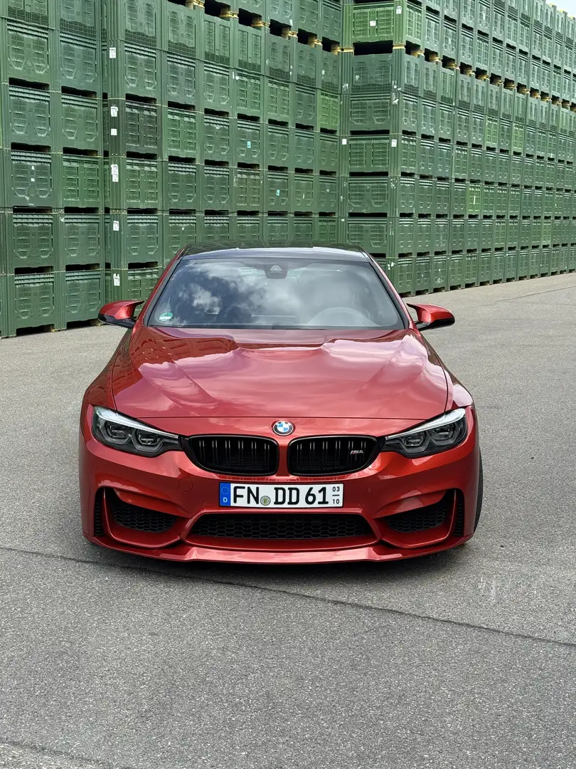 BMW M4 m packet competition Оранжевий - 1