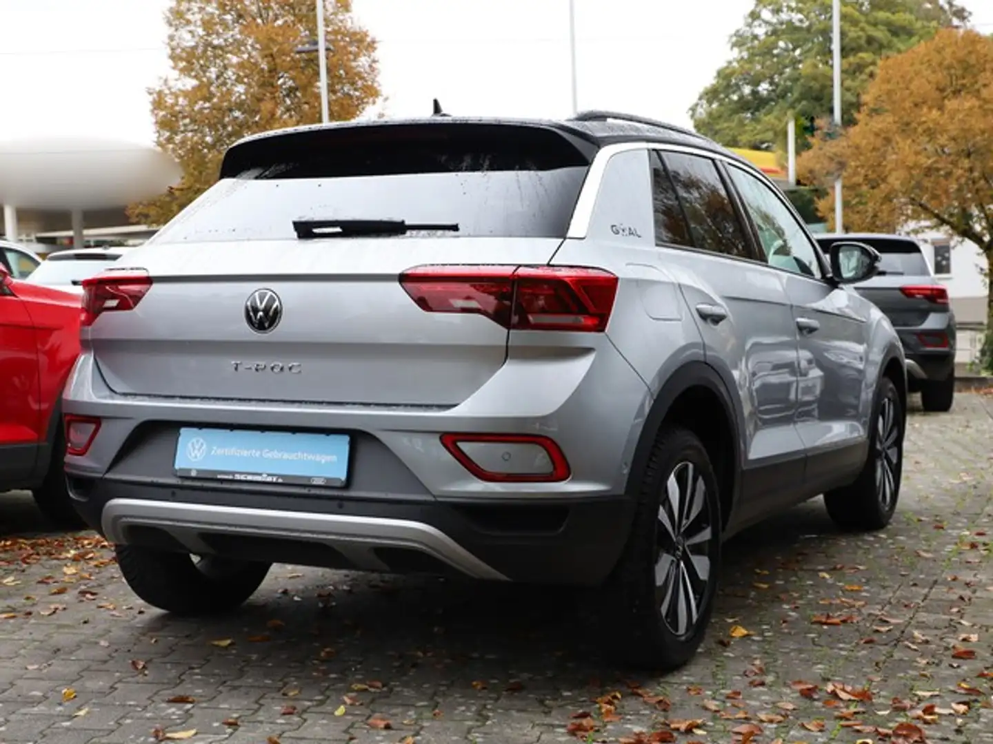 Volkswagen T-Roc 1.0TSi Goal R-Kamera Navi ACC SideAssist LED Si... Grau - 2