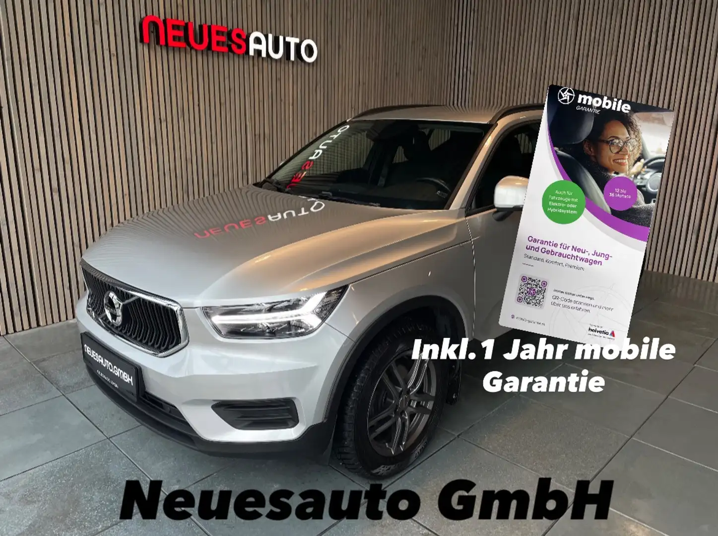 Volvo XC40 T3 2.0 d 2WD *LED*Navi*Servicegepfl. VOLVO* Grau - 1