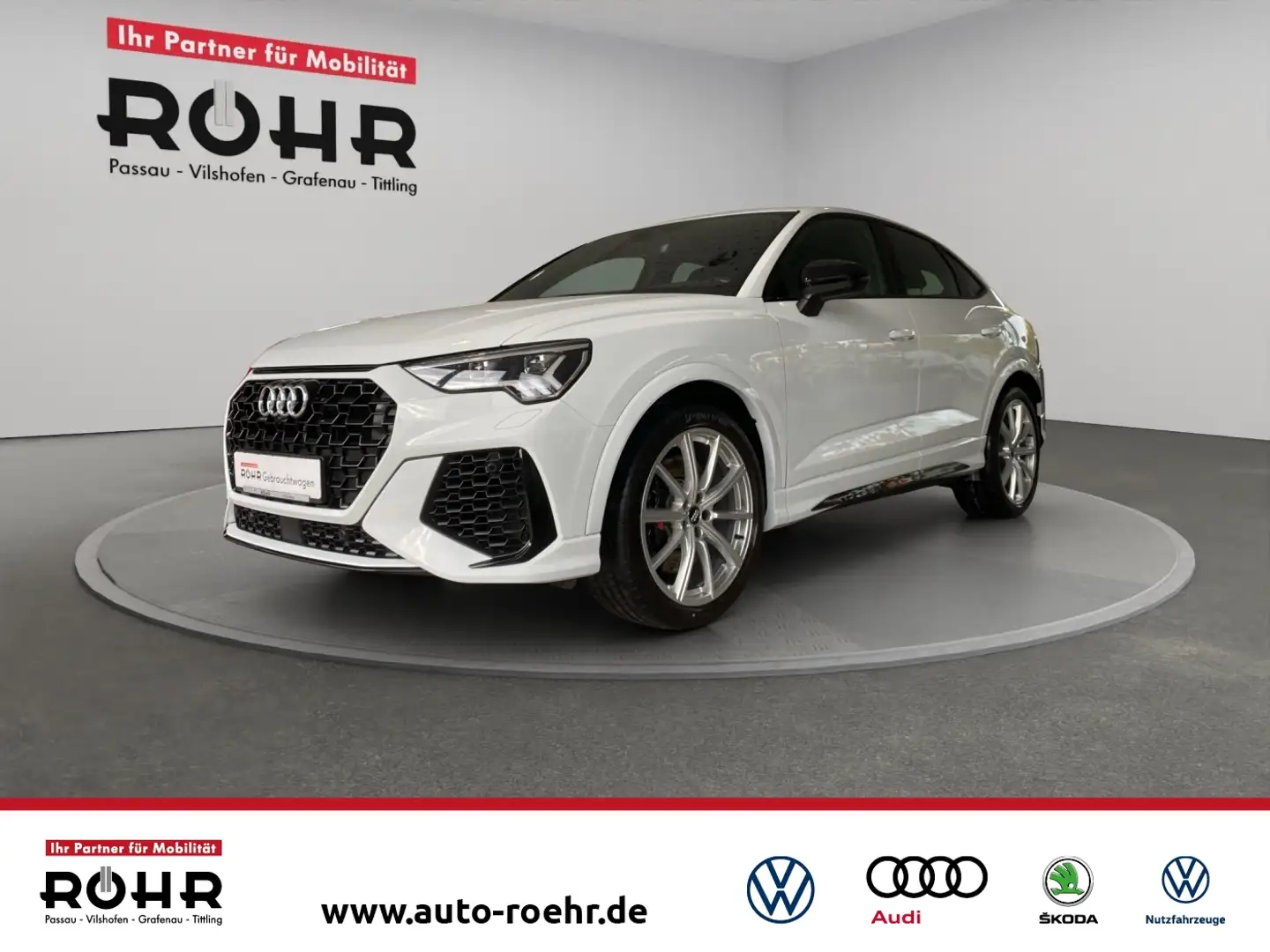 Audi RS Q3 Sportback (SHZ.Matrix-LED.NAVI.DAB.PDC) 2.5 TFSI S Blanc - 1