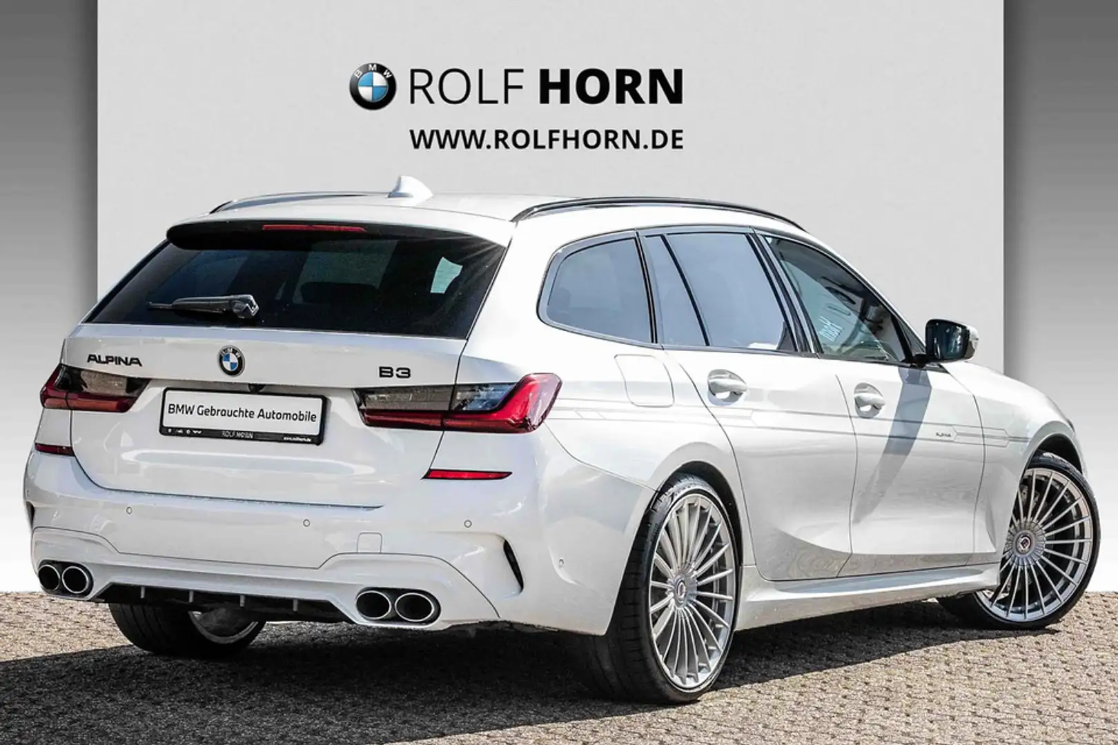 Alpina B3 Touring Navi Pano HeadUp h/k RKam Klima Biały - 2
